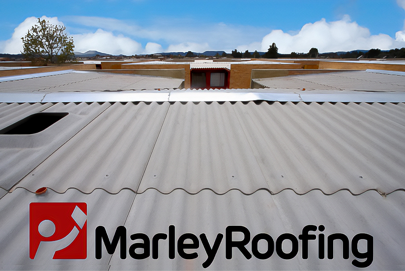 Image Of Marley Fibre Cement Used By Newbury Roofing.