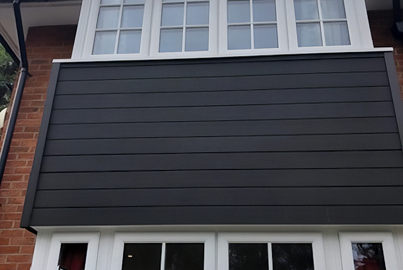 Image Of Cladding Installed By Newbury Roofing.