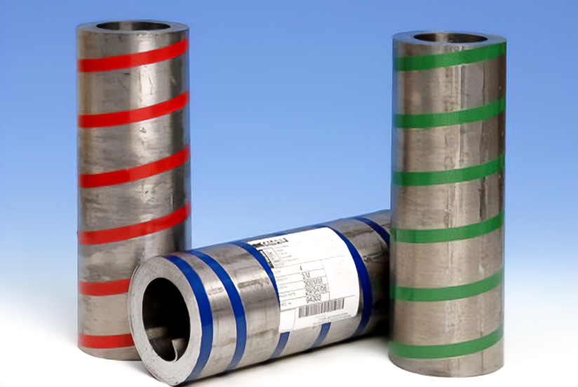Image Of Different Thicknesses Of Lead Rolls.